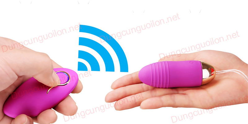 TRỨNG RUNG VIRATING CAO CẤP  ĐIỀU KHIỂN KHÔNG DÂYSẠC PIN